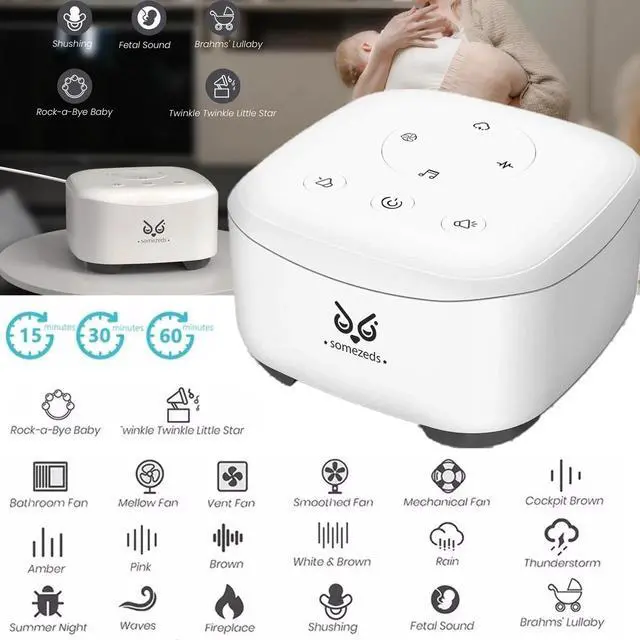 Main image of Sleep Aid White Noise Nature Sound Machine Sounds Sleeping Machine Therapy Relax