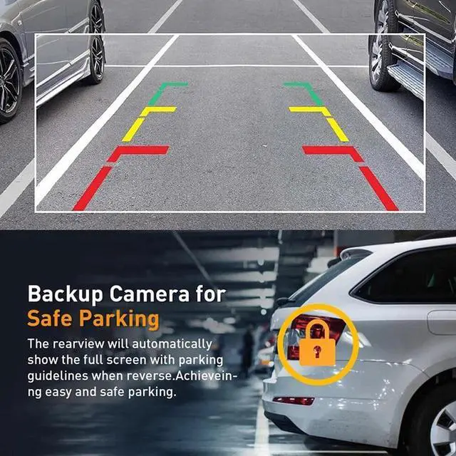 Alt view image 5 of 7 - Dash Cam 4K Full UHD 1080P Car Camera Front Rear Night Vision W/ 32GB SD Card US