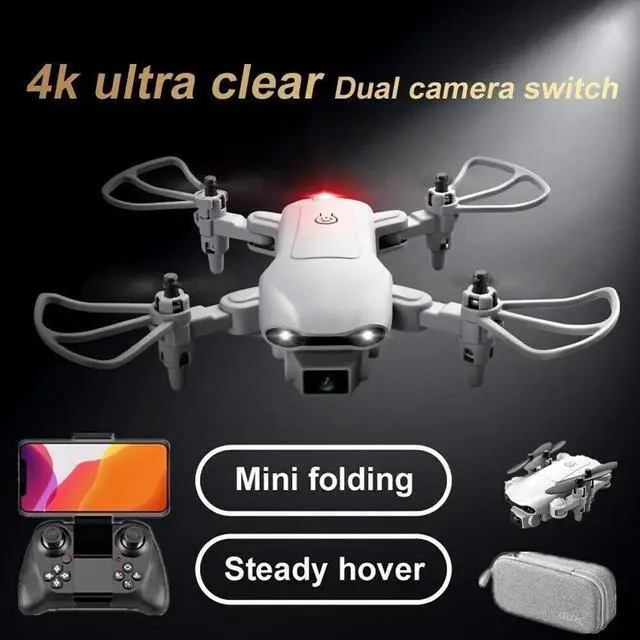 Alt view image 3 of 7 - New RC Drone 4k HD Wide Angle Camera WIFI FPV Drone Dual Camera Quadcopter