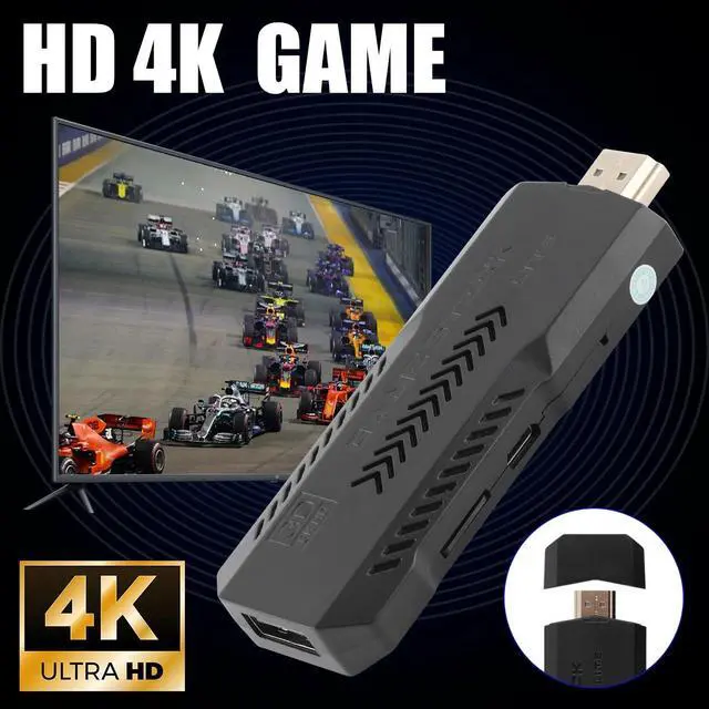 Alt view image 2 of 7 - X2 PRO Video Game Console Retro 41000 Games TV Stick 128G 4K Wireless Controller