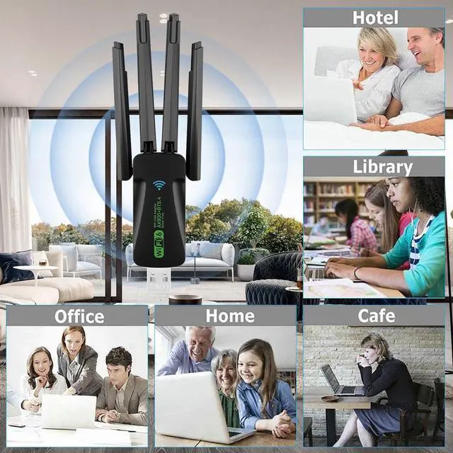 Alt view image 7 of 7 - Wireless USB Wifi 6 Adapter Bluetooth 5.4 Dongle Dual Band 2.4G/5GHz W/Antenna