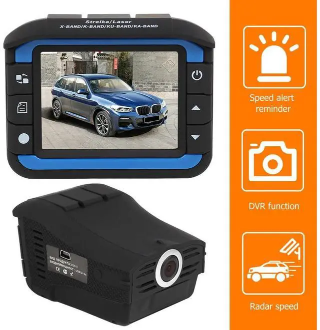 Alt view image 4 of 7 - Car DVR Recorder Video HD Dash Camera Night G-sensor Radar Laser Speed Detector