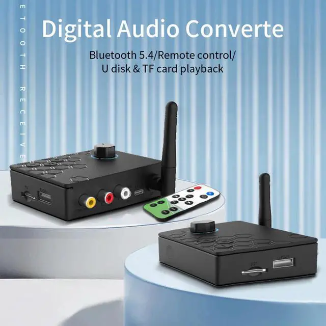 Alt view image 4 of 7 - 2-in-1 Bluetooth Transmitter Receiver V5.4 AUX Adapter for TV/Car/PC/MP3 Player