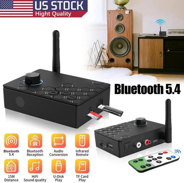 Main image of 2-in-1 Bluetooth Transmitter Receiver V5.4 AUX Adapter for TV/Car/PC/MP3 Player