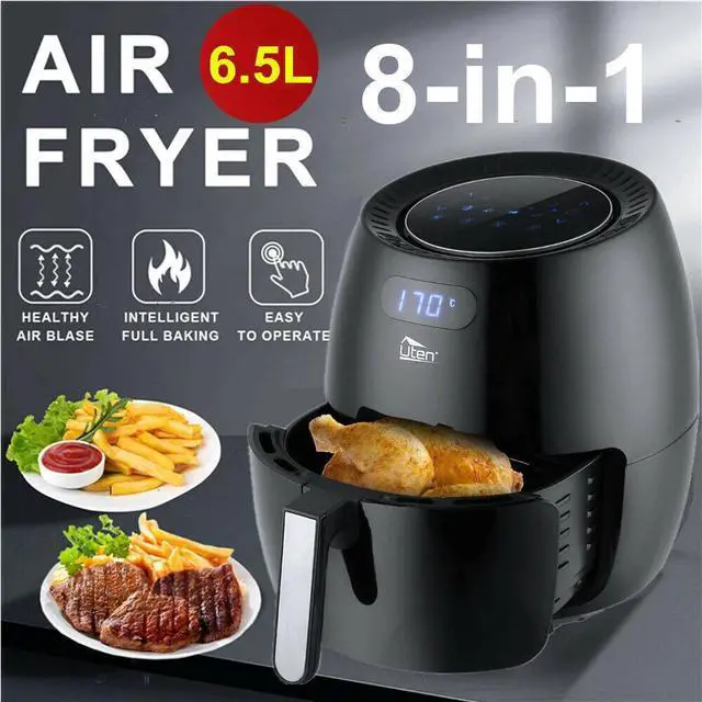 Main image of 1700W Extra Large Deep Air Fryer LCD Display Temperature Control 6.8Q 8 Presets