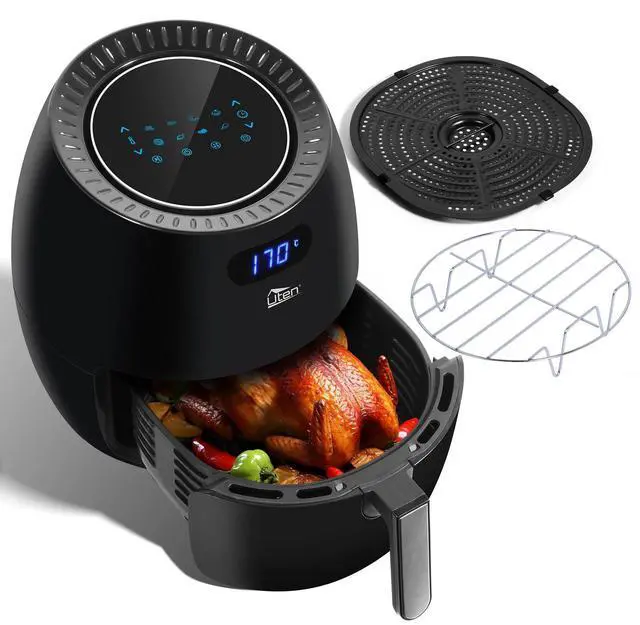 Main image of Air Fryer 6.9QT, Oil Free Healthy Cooker, w/ Adjustable Temperature & Timer