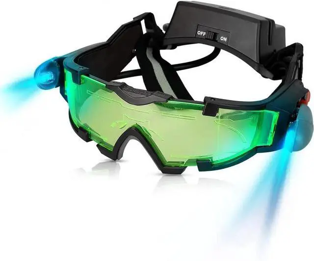 Main image of Spy Gear Night Vision Goggles Luminous Glasses LED Eye Protector Fashionable -US