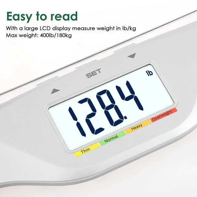 Alt view image 5 of 7 - Smart Scale for Body Weight Digital Bathroom Scale BMI Bluetooth Body Fat Scale