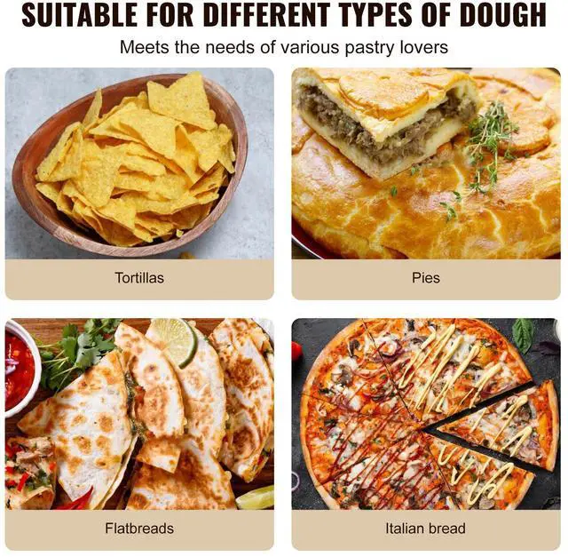 Alt view image 4 of 7 - Uimoso Tortilla Press Maker 10 Inch Cast Iron Heavy Duty Chapati Roti Corn Tacos