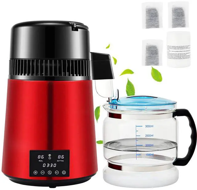 Main image of 4L Water Distiller Distilled Water Machine Air Still w/ Timing Dual Temp