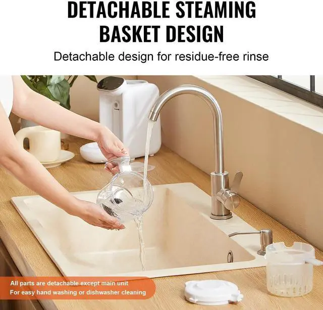 Alt view image 5 of 7 - Baby Food Maker Food Steamer and Blender Baby Food Processor Automatic