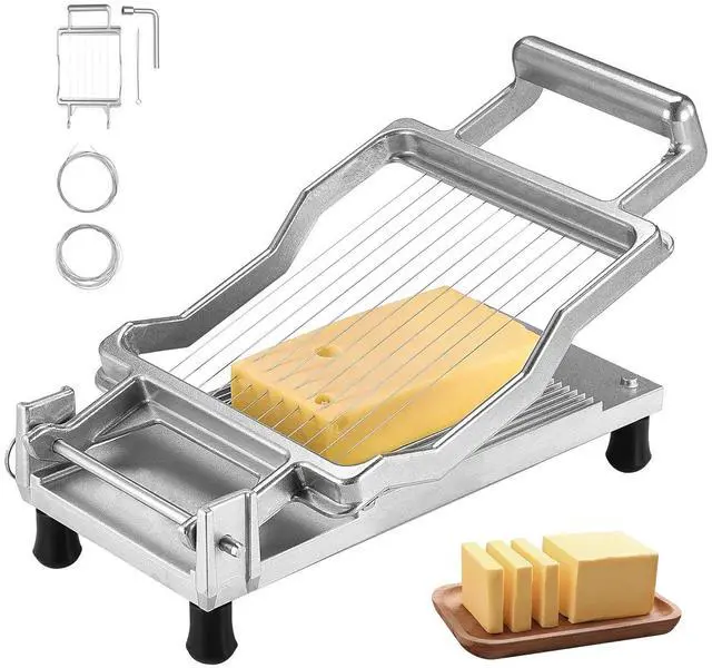 Main image of Cheese Cutter with Wire Cheeser Butter Cutting 1cm & 2cm Cheese Slicer