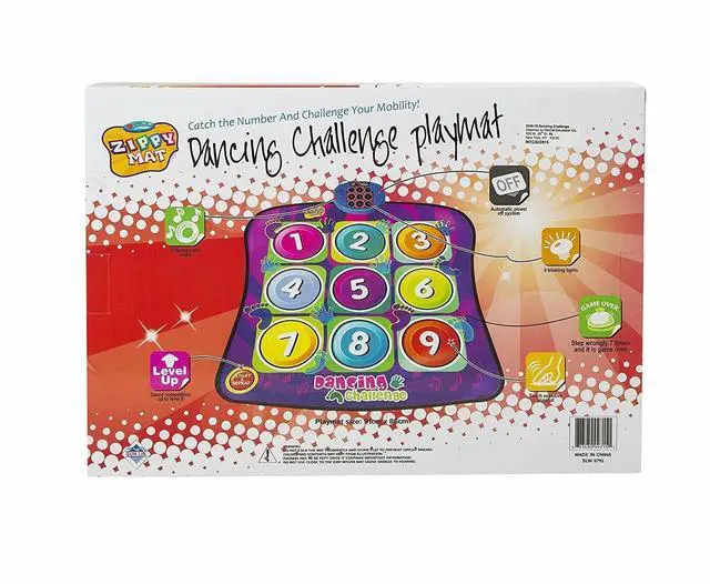 Alt view image 2 of 5 - Numbers Dancing Challenge Rhythm & Beat Play Mat Kids Electronic Music Dancing