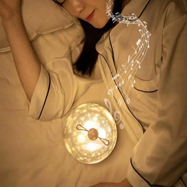 Alt view image 5 of 6 - LED LIGHT PROJECTOR KIDS BABY MOOD LAMP NIGHT XMAS GIFT STAR MOON MULTI MODE