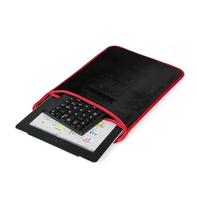 Alt view image 2 of 5 - 10'' inch Tablet Sleeve Bag Case With USB 2.0 Ultra Mini Keyboard & Tablet Stand