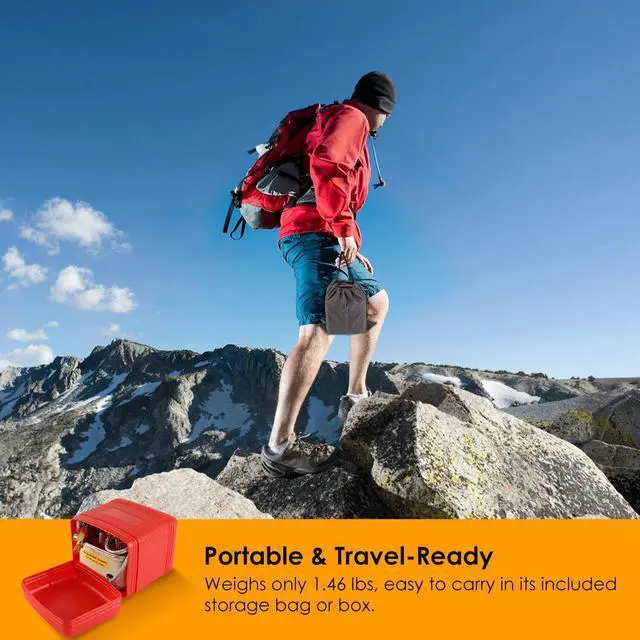 Alt view image 5 of 7 - 13000W Camping Stove Outdoor Party Mini Cooking Five-head Gas Cooking Burner