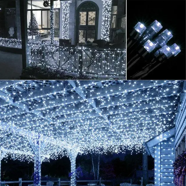 Alt view image 4 of 7 - 200 LED Solar Powered String Fairy Lights 72FT Outdoor Garden Party Xmas Decor