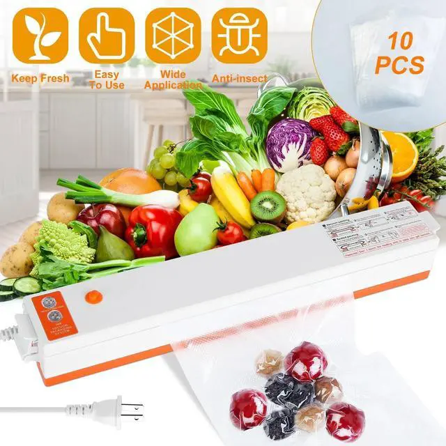 Main image of Vacuum Sealer Machine Food Preservation Storage Saver Automatic w/10 Vacuum Bags