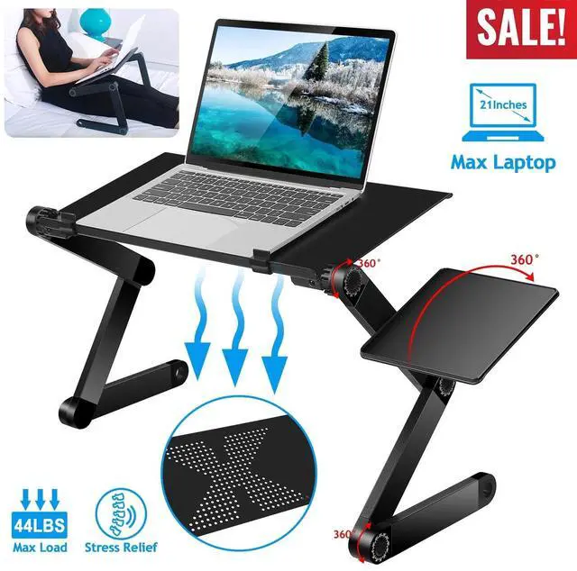 Main image of 360° Adjustable Laptop Table Stand Sofa Bed Tray for Computer PC Notebook Desk