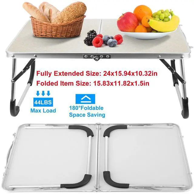 Alt view image 6 of 7 - Portable Laptop Notebook Table Foldable Stand Sofa Bed Lap Tray Computer Desk