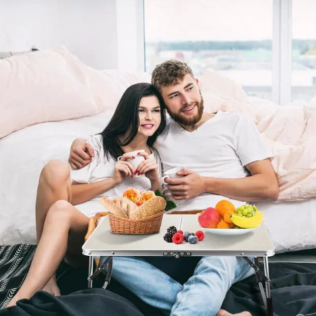 Alt view image 7 of 7 - Portable Laptop Notebook Table Foldable Stand Sofa Bed Lap Tray Computer Desk