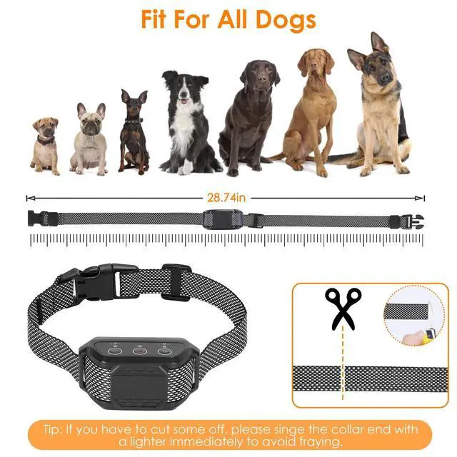 Alt view image 5 of 7 - Citronella Anti-Bark Collar No Barking Safe & Humane Dog Training Collar IP65