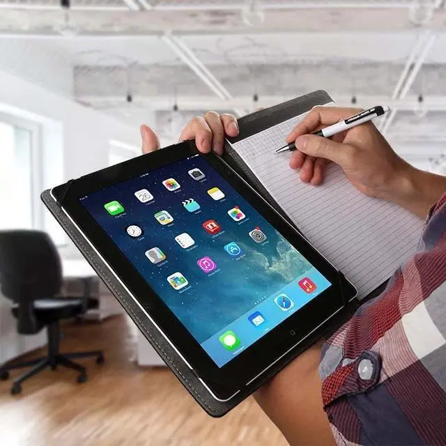 Alt view image 4 of 7 - Universal Folio Leather Stand Cover Case For 9.7Inch Android Tablet PC Protector