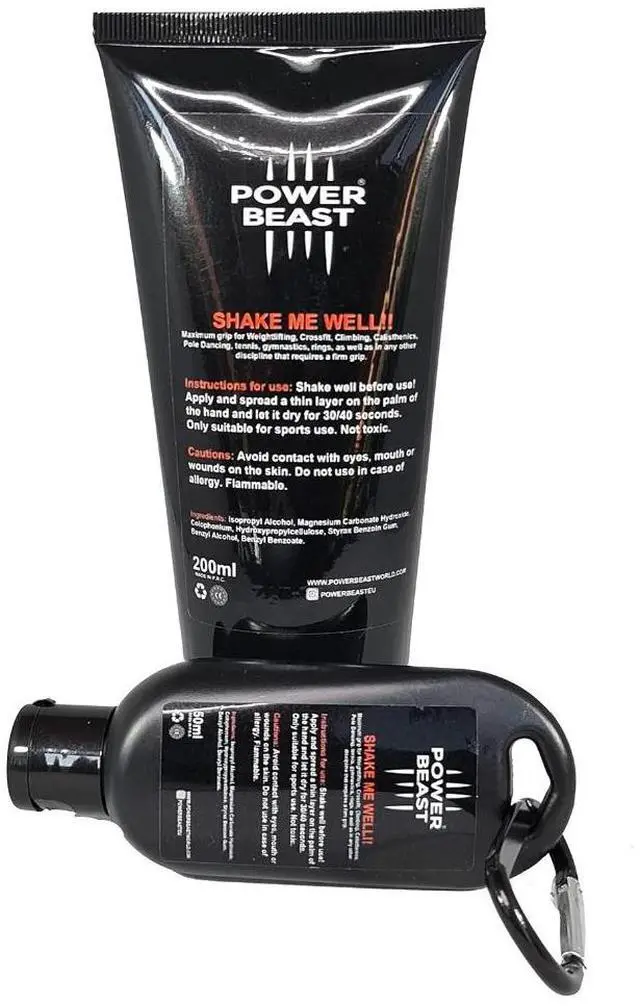 Alt view image 2 of 7 - 2 Bottles Combo of 200 + 50 ML, Liquid Sports Chalk, Free Professional Hand Grip