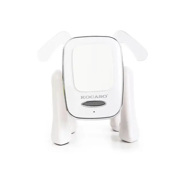 Alt view image 5 of 7 - Wireless Speaker FM Radio Stereo Bass White W/ Phone Holder Puppy Shape