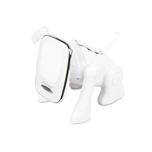Alt view image 3 of 7 - Wireless Speaker FM Radio Stereo Bass White W/ Phone Holder Puppy Shape