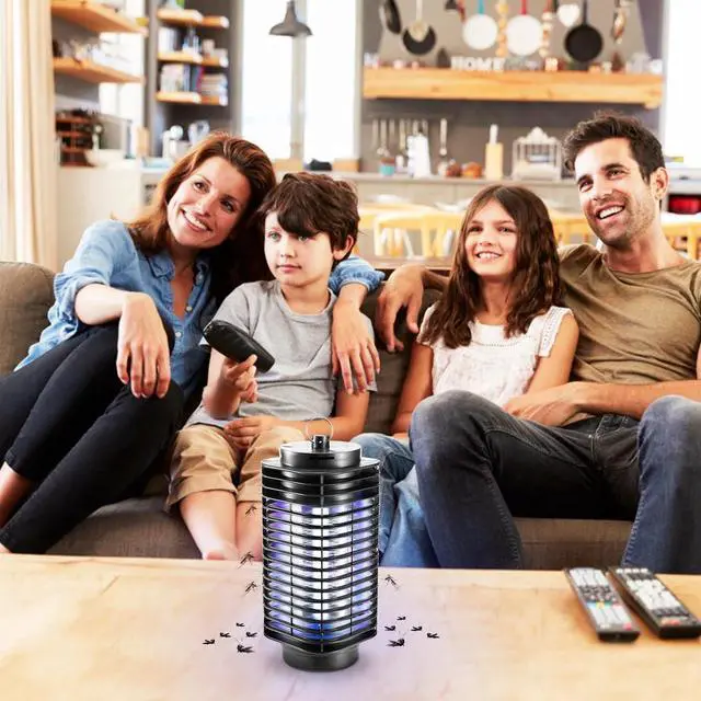 Alt view image 3 of 7 - Electric Mosquito Insect Killer Zapper LED Light Fly Bug Trap Pest Control Lamp