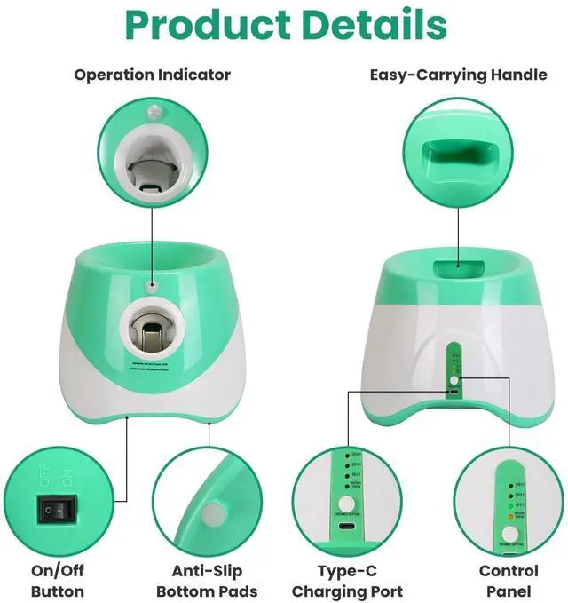 Alt view image 5 of 7 - Automatic Dog Ball Launcher Dog Play Toy Ball Thrower Fetch Machine For All Dogs