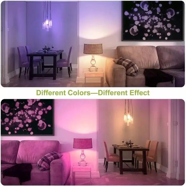 Alt view image 5 of 7 - 3W E27 RGB LED Party Magic Bulb Light Halloween Christmas Decoration With Remote