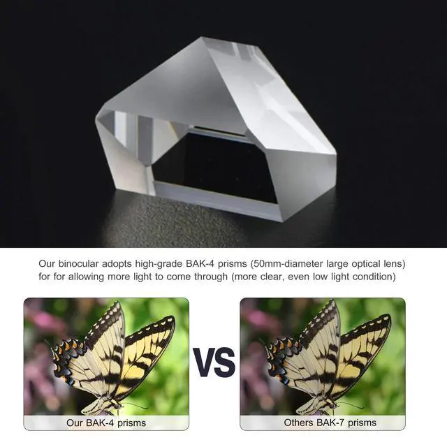 Alt view image 7 of 7 - Day/Low Night Vision 180x100 Zoom Outdoor HD Binoculars Hunting Telescope +Case