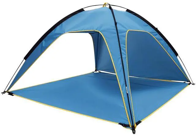 Main image of Camping Tent Beach Tent Canopy Summer Picnic Tent Hiking/Outdoor Blue Tent w/Bag