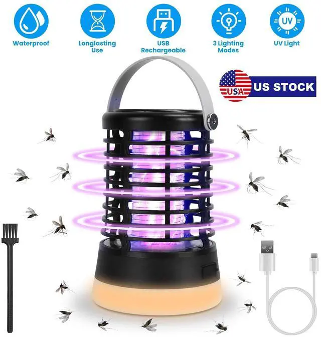 Main image of 4 In 1 Bug Zapper Light Mosquito Zapper for Mosquito Killer Lamp Waterproof Tool
