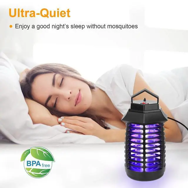 Alt view image 3 of 7 - LED Electric UV Mosquito Killer Lamp Fly Bug Insect Repellent Pest Zapper Trap