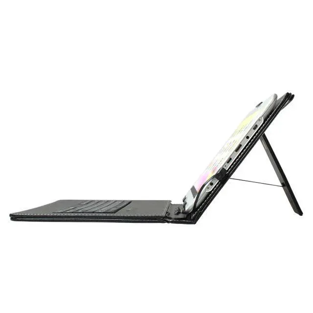Alt view image 5 of 5 - Stand Leather Case Cover for Android Tablet 9.7" Universal w/ USB Keyboard
