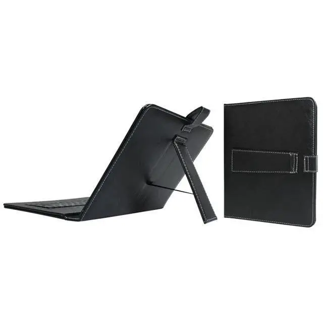Alt view image 2 of 5 - Stand Leather Case Cover for Android Tablet 9.7" Universal w/ USB Keyboard