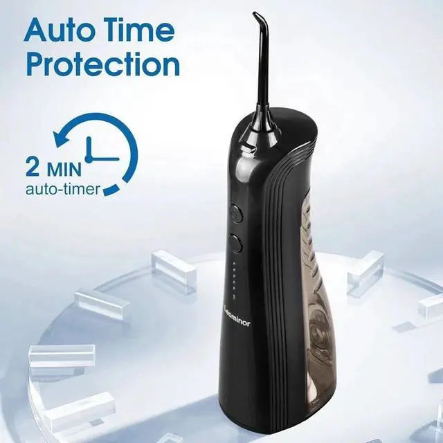 Alt view image 7 of 7 - Water Dental Flosser Oral Irrigator with 3 Modes,Cordless Water Teeth Cleaner wi