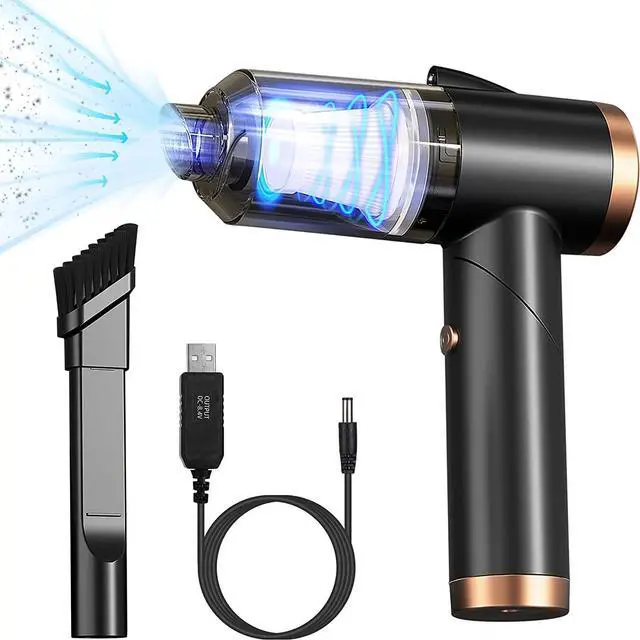 Alt view image 2 of 7 - 9000PA Foldable Cordless Handheld Vacuum Cleaner Rechargeable Car Home 2400R/m