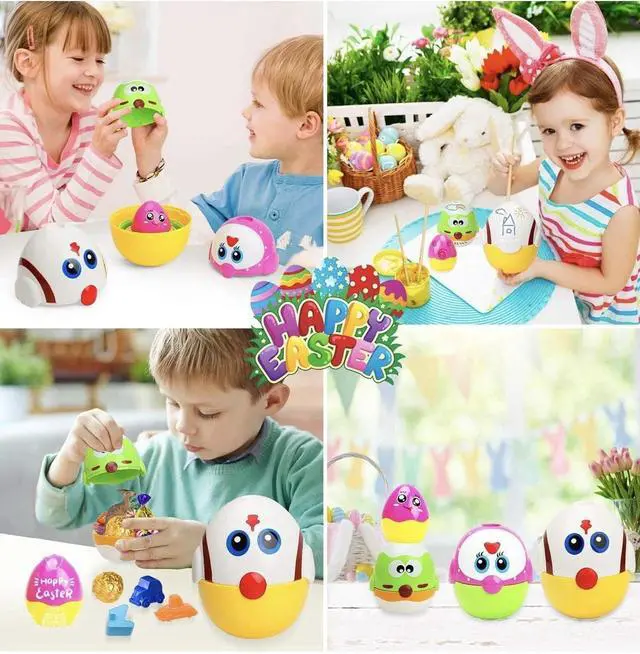 Alt view image 5 of 7 - Toys Gifts for 18 months, 2, 3, 4+ Yr Old Toddlers Kids, 8 Pcs Nesting &