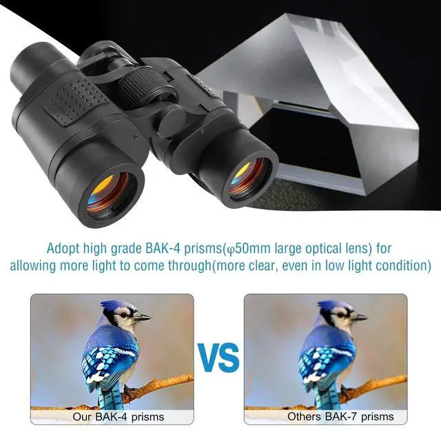 Alt view image 2 of 7 - 80x50 High-Power Binoculars with BAK-4 Prism & FMC Lens Low Light Night Vision