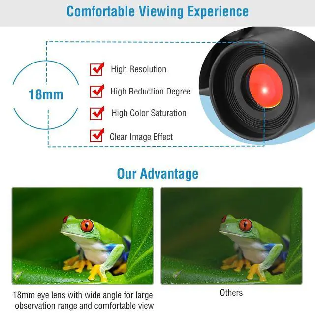 Alt view image 3 of 7 - 80x50 High-Power Binoculars with BAK-4 Prism & FMC Lens Low Light Night Vision