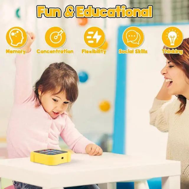 Alt view image 6 of 7 - Tic Tac Toe Bolt Game 3 In 1 Electric Puzzle Game Portable Kids Educational Toy