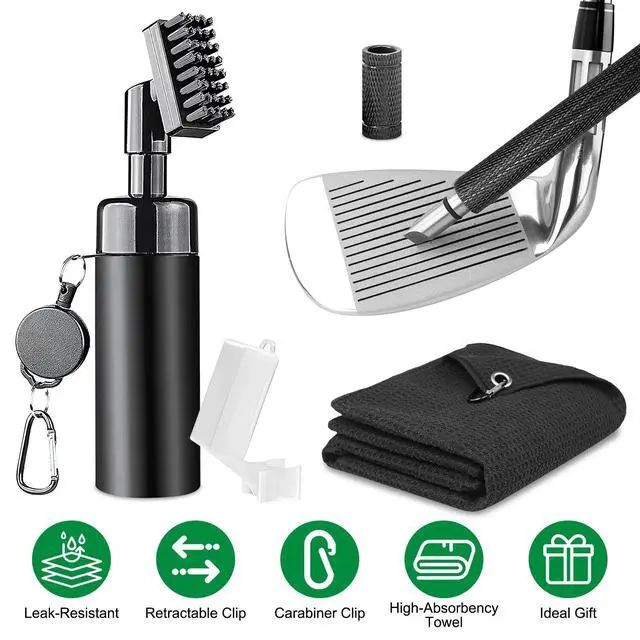 Alt view image 2 of 7 - Portable Golf Groove Sharpener Nylon Bristles Golf Club Cleaning Accessories