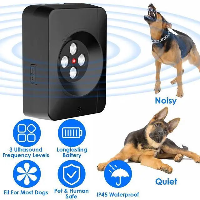 Alt view image 2 of 7 - 3 Modes Dog Anti Barking Device Ultrasonic Barking Control Sonic Bark Deterrent
