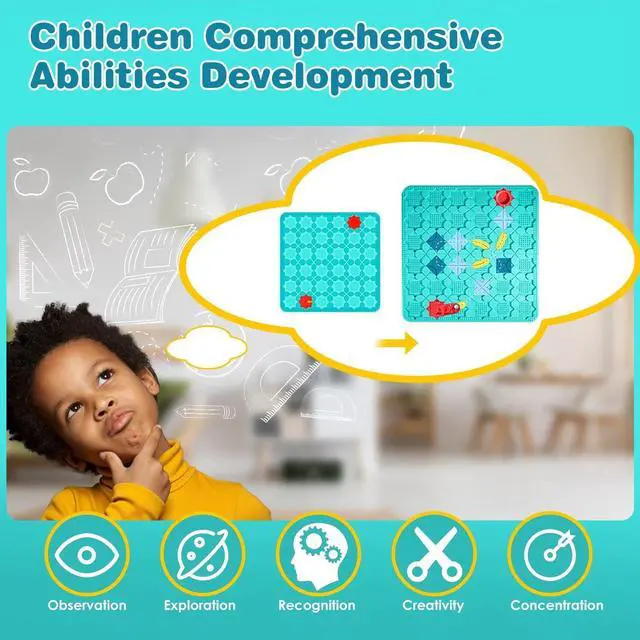 Alt view image 4 of 7 - Logical Road Builder Games Brain Teaser Puzzle Toy Toddler Kids Educational Toys