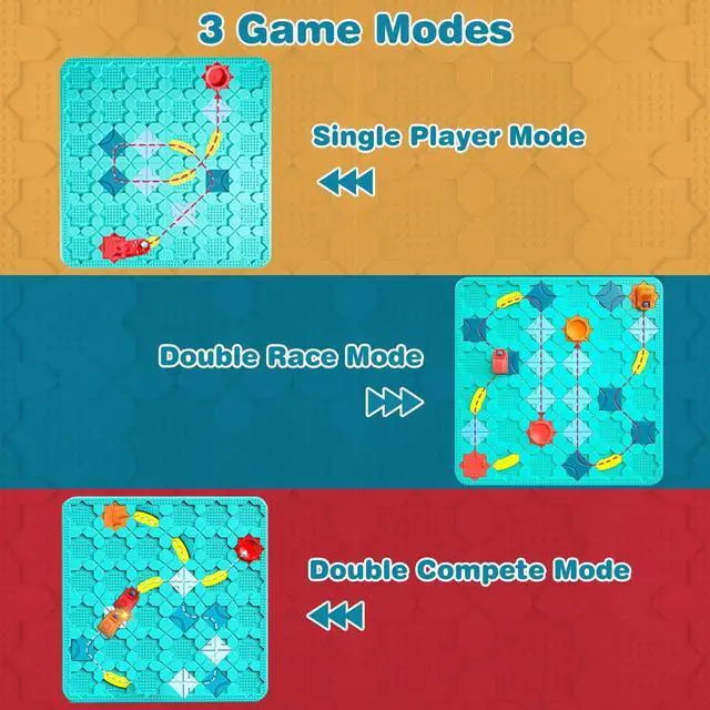 Alt view image 7 of 7 - Logical Road Builder Games Brain Teaser Puzzle Toy Toddler Kids Educational Toys