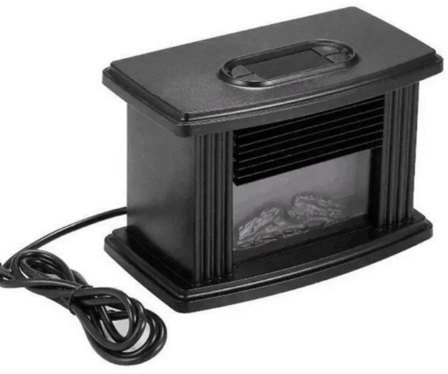 Alt view image 6 of 7 - Electric Fireplace Heater Air Heater Infrared Fireplace Stove W/ 3D Flame Effect